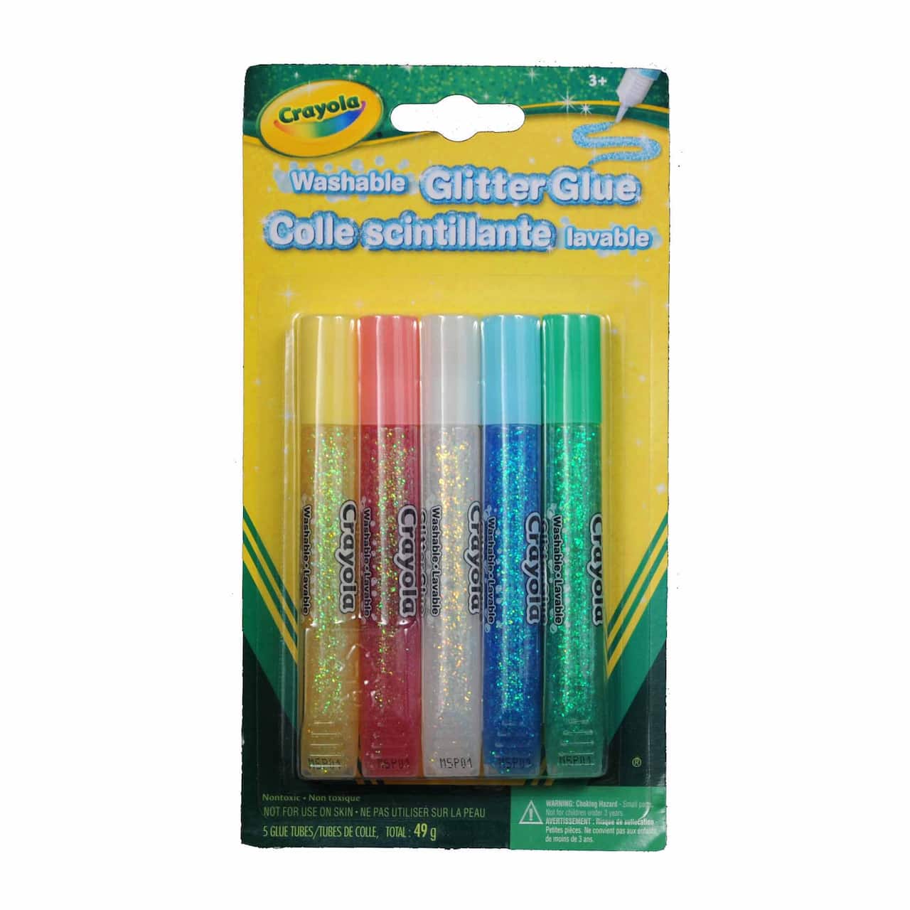 Crayola® Super Sparkle 5 Colour Glitter Glue Set